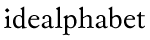 Logo idealphabet